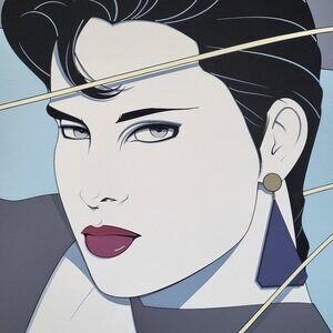 Patrick Nagel NC11 Commemorative Print 1987